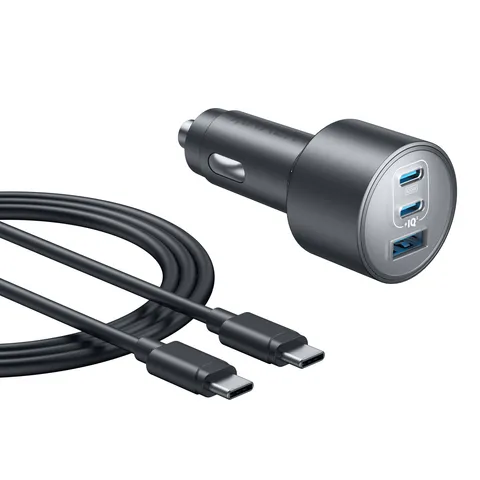 Anker Nano Car Charger 167,5W, 3 portas (A2737)