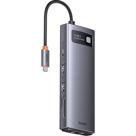 Baseus Joystar Hub USB-C 9 em 1 (HDMI 4K 120 Hz)