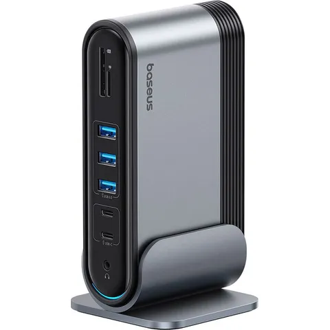 Baseus UnionJoy Doca 17 em 1 com três telas