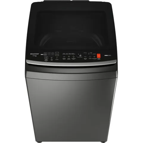 Máquina de Lavar Brastemp 17 kg Cinza Platinum BW17LTA