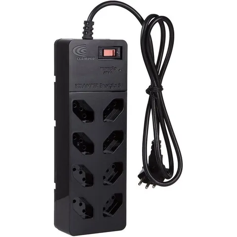 Clamper iClamper Energia 8 (DPS + filtro de linha, 8 tomadas)