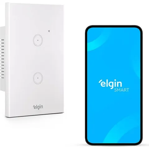 Elgin Interruptor Touch Smart 2 Botões