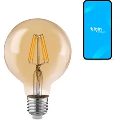 Elgin Lâmpada Smart de Filamento LED G95