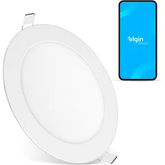 Elgin Painel LED Smart de Embutir Redondo 24 W
