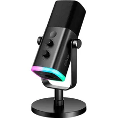 Fifine AmpliGame AM8 (microfone dinâmico USB e XLR)