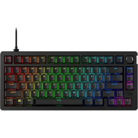HyperX Alloy Rise 75 (teclado mecânico gasket 8 kHz)