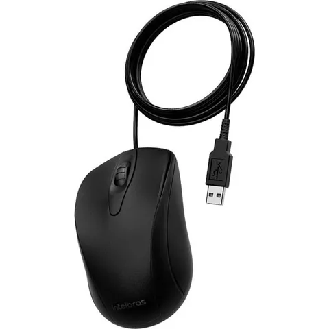 Intelbras MCI 20 (mouse com fio de clique silencioso)
