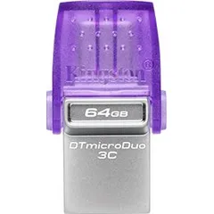 Kingston DataTraveler MicroDuo 3C G3 (USB-C e USB-A)