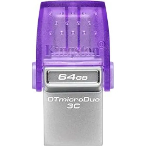 Kingston DataTraveler MicroDuo 3C G3 (USB-C e USB-A)