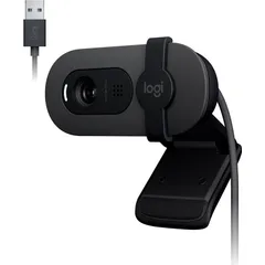 Logitech Brio 100 (webcam 1080p compacta com obturador)