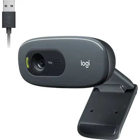 Logitech C270 (webcam HD 720p de entrada)