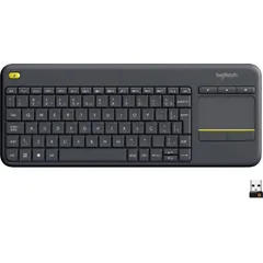 Logitech K400 Plus (teclado sem fio com touchpad, ABNT2)