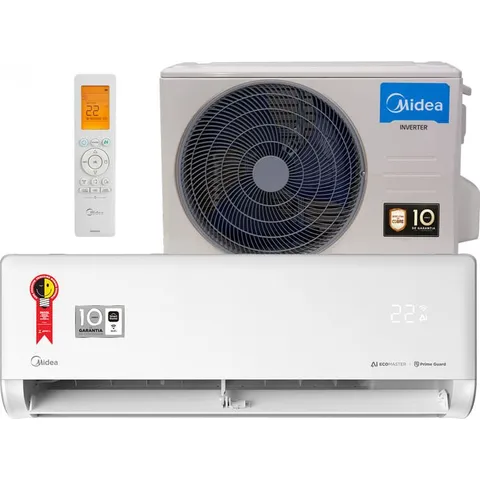 Ar-Condicionado Split Midea AI Ecomaster 24.000 BTU Quente e Frio 42EZVQA24M5