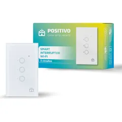 Positivo Smart Interruptor Wi-Fi 3 Módulos Touch