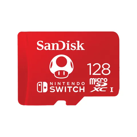 SanDisk microSDXC para Nintendo Switch 128 GB (SDSQXAO-128G-GNCZN)