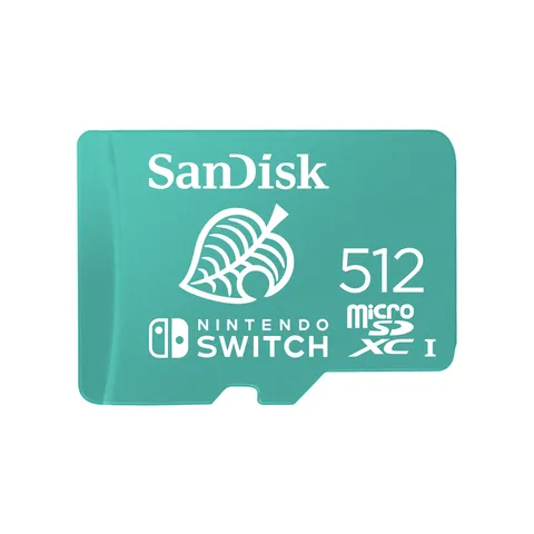 SanDisk microSDXC para Nintendo Switch 512 GB (SDSQXAO-512G-GNCZN)