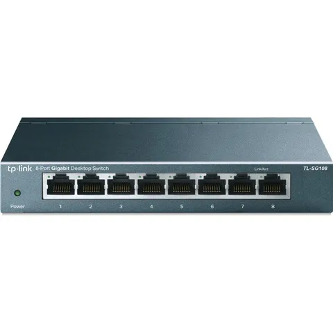 TP-Link TL-SG108 Switch 8 portas Gigabit em metal