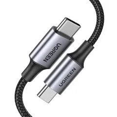 Ugreen Cabo USB-C 100W, kit com 2 unidades