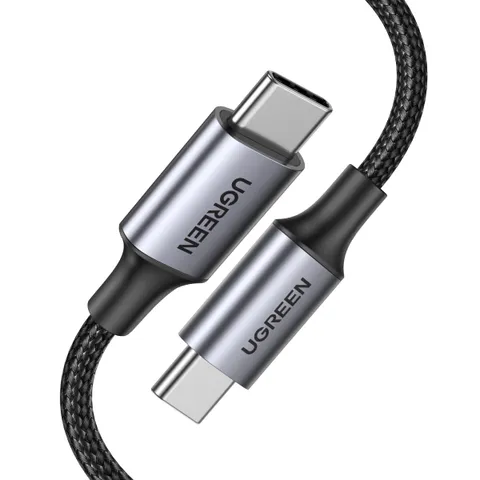 Ugreen Cabo USB-C 100W, kit com 2 unidades