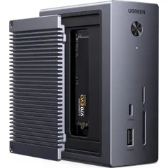 Ugreen Hub USB-C 10 em 1 com gaveta para SSD M.2 NVMe