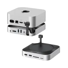 Ugreen Doca para Mac mini M4 com DisplayPort 4K e gaveta NVMe