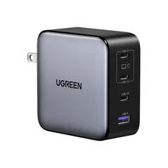 Ugreen Nexode 200W de mesa, 4 portas para dois notebooks