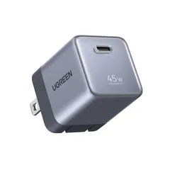 Ugreen Nexode Air 45W GaN, plugue dobrável