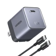 Ugreen Nexode Air 65W GaN, plugue dobrável