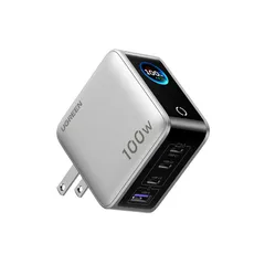Ugreen Nexode Pro 100W, 4 portas, display giratório