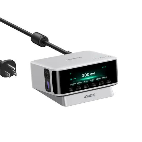 Ugreen Nexode Pro 300W GaN, 5 portas