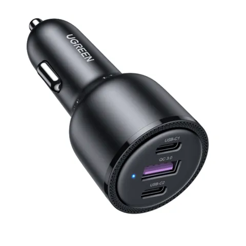 Ugreen Carregador Veicular 69W, 3 portas